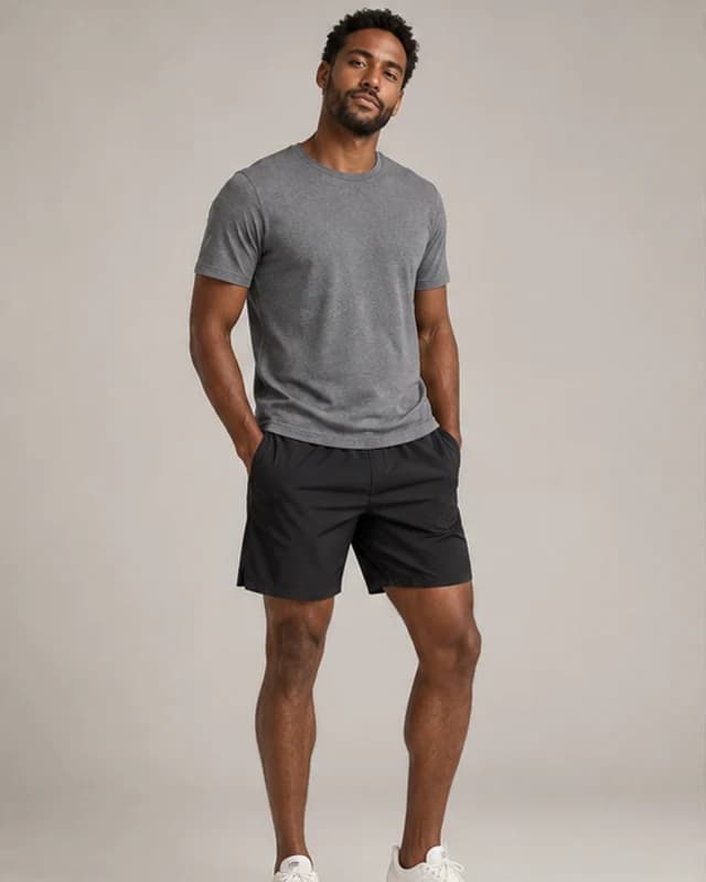 Performance Shorts no modelo