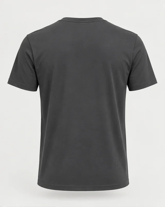 Tech T-Shirt Graphite Grafite: costas