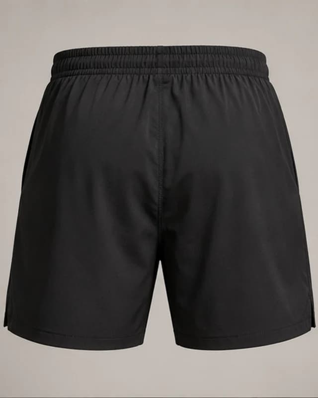 Performance Shorts Preto: costas