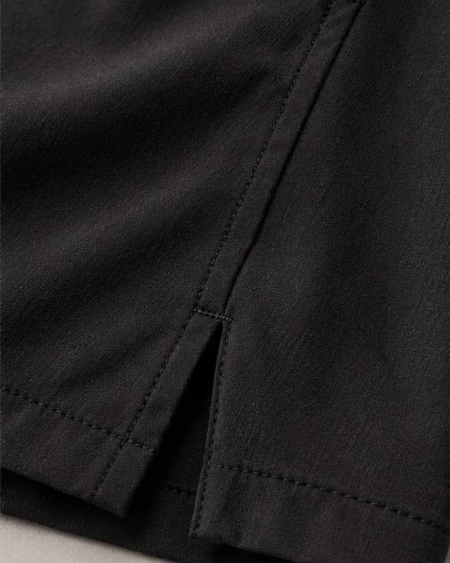 Performance Shorts Preto: detalhe do tecido
