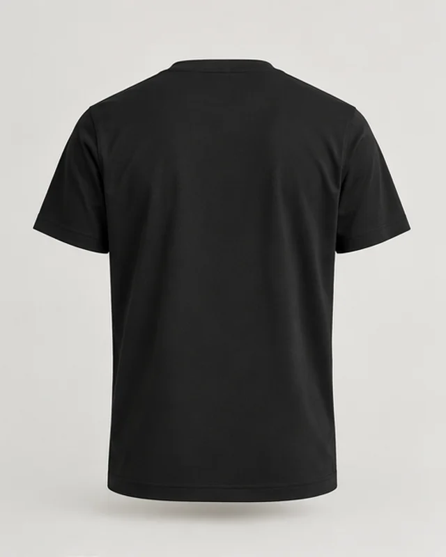 Tech T-Shirt Preto: costas